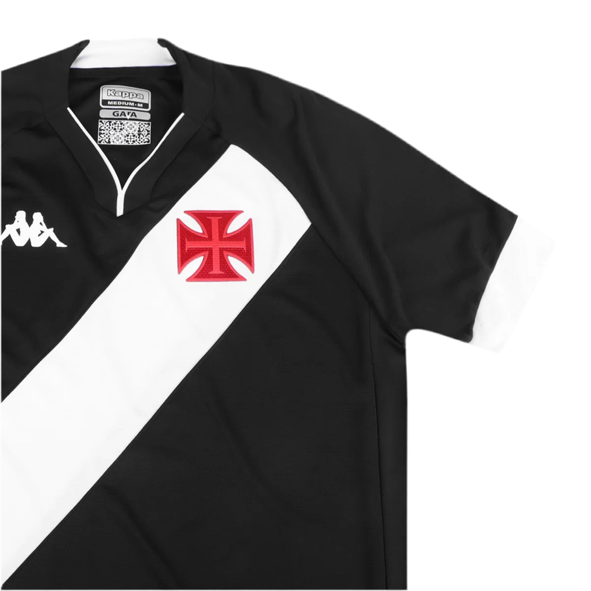 Camisa Vasco I 22/23- Preto com listra Branca