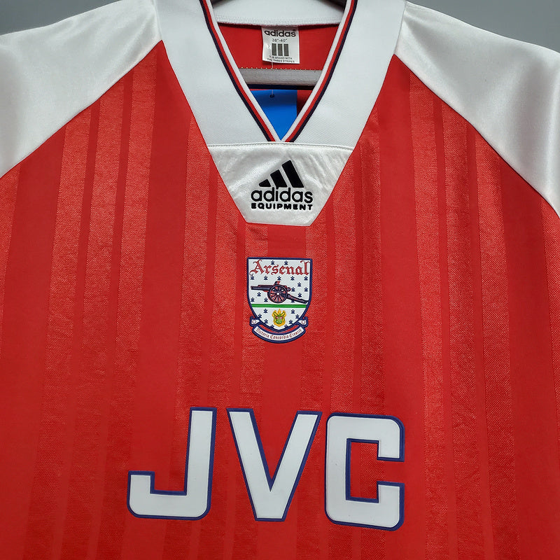 Camisa Arsenal Retrô 1992/1993 Vermelha
