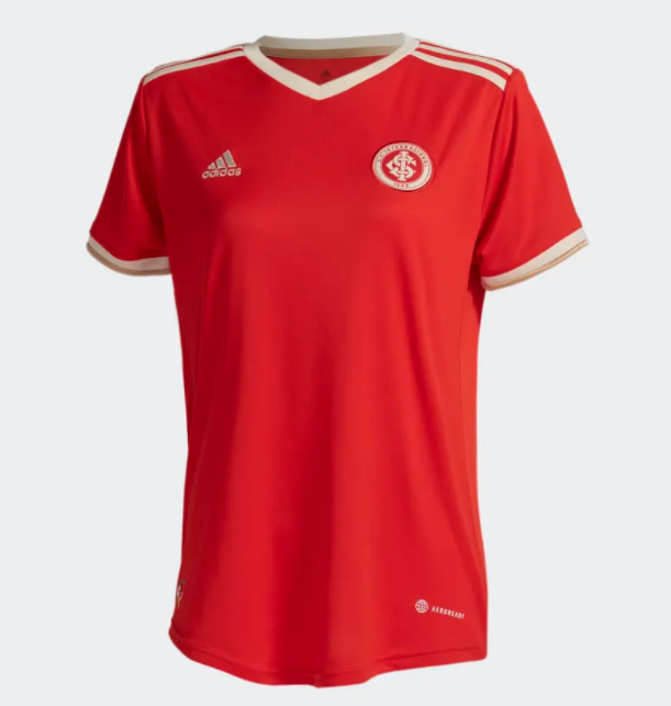 Camisa Feminina Internacional I 22/23 Vermelha
