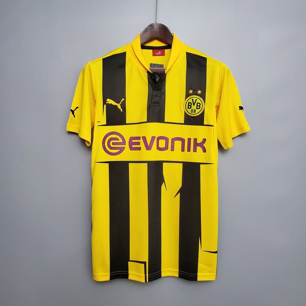 Camisa Borussia Dortmund Retrô 1213 - Amarela e Preta