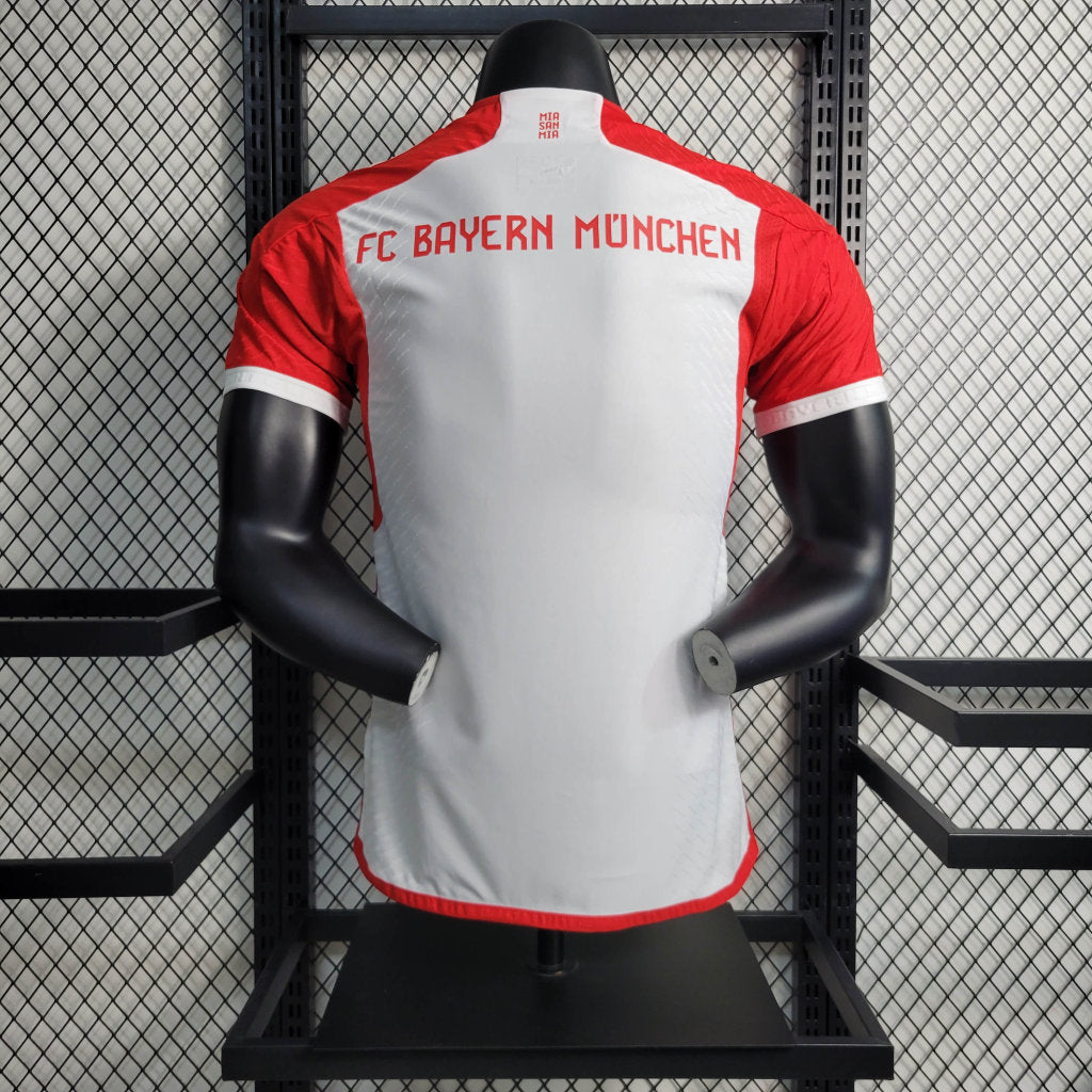 Camisa Bayern de Munique I 23/24 - Branca - Jogador