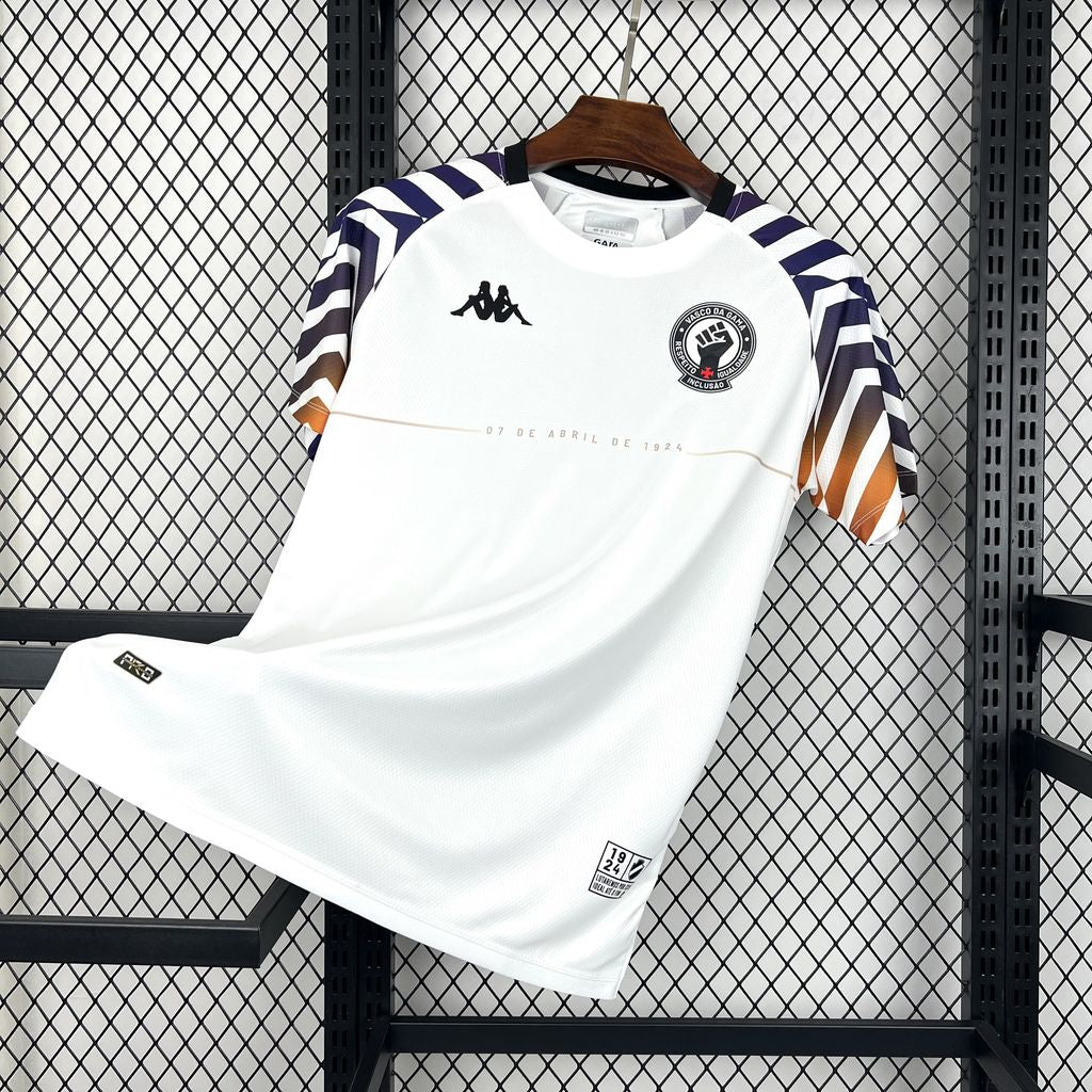 Camisa Vasco Pré-Jogo Branca 24/25