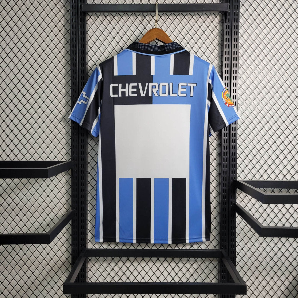 Camisa Grêmio Retrô 1998 Azul e Preta