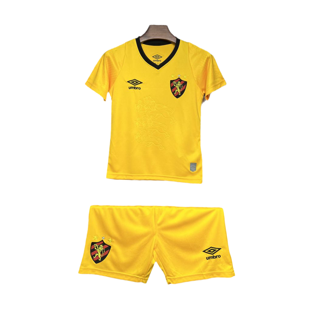 Kit infantil Sport Recife II 24/25 -  Amarela