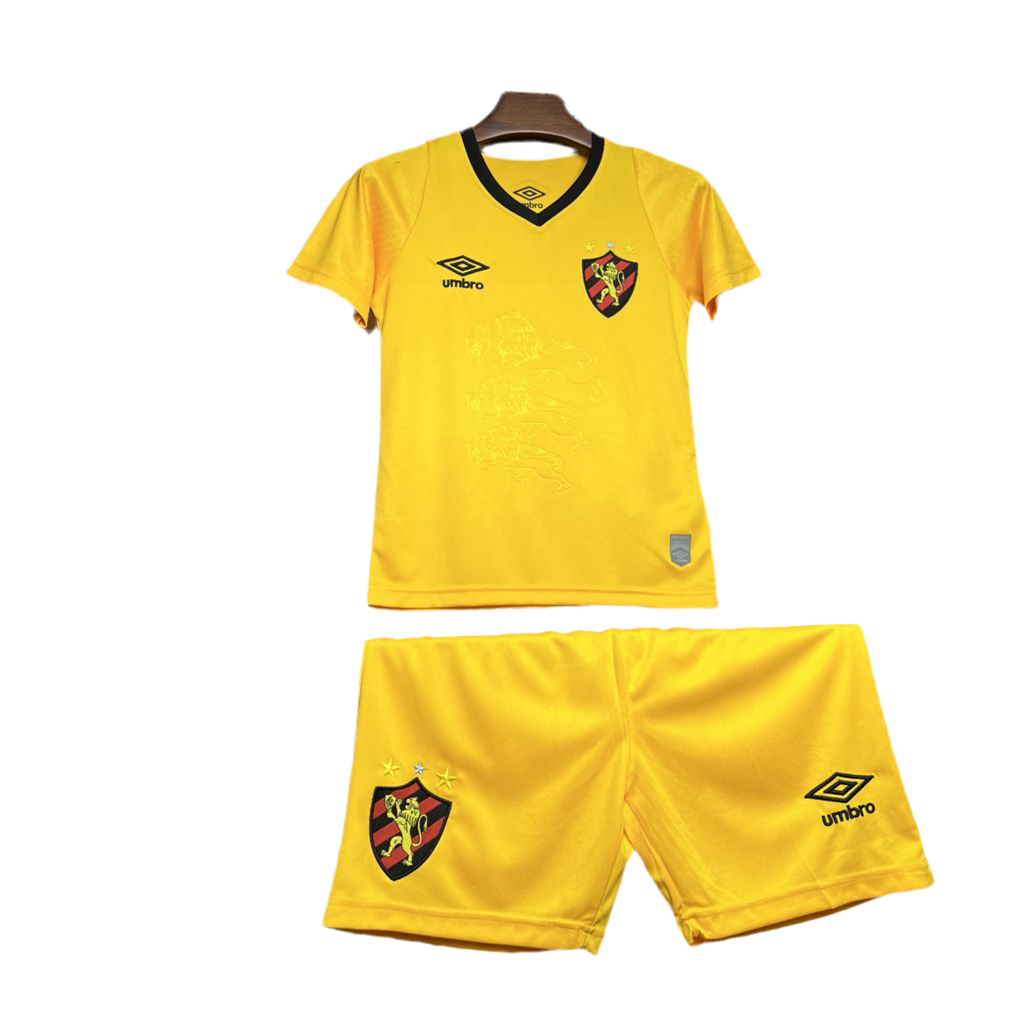 Kit infantil Sport Recife II 24/25 -  Amarela