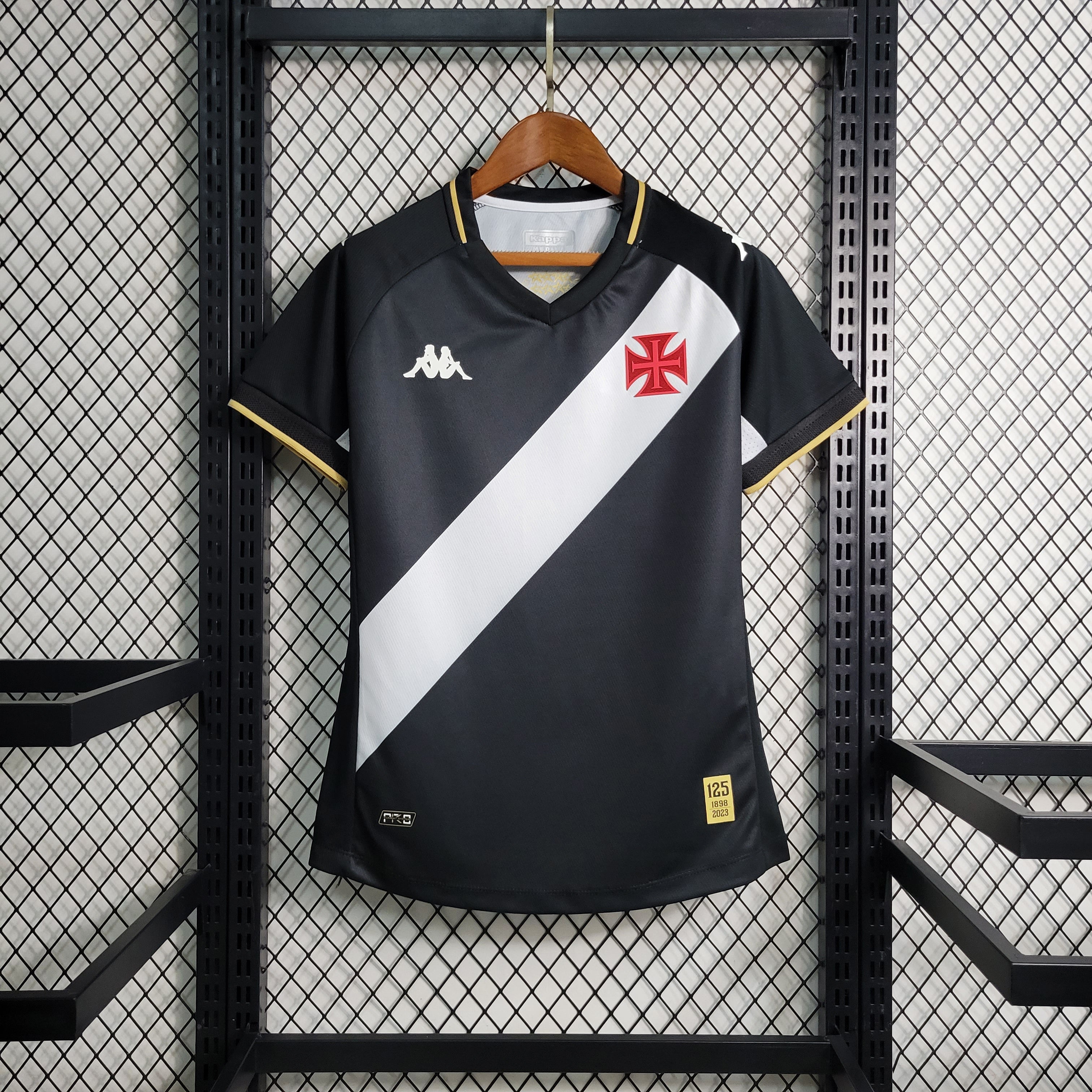 Camisa Vasco I 23/24 Feminina- Preto