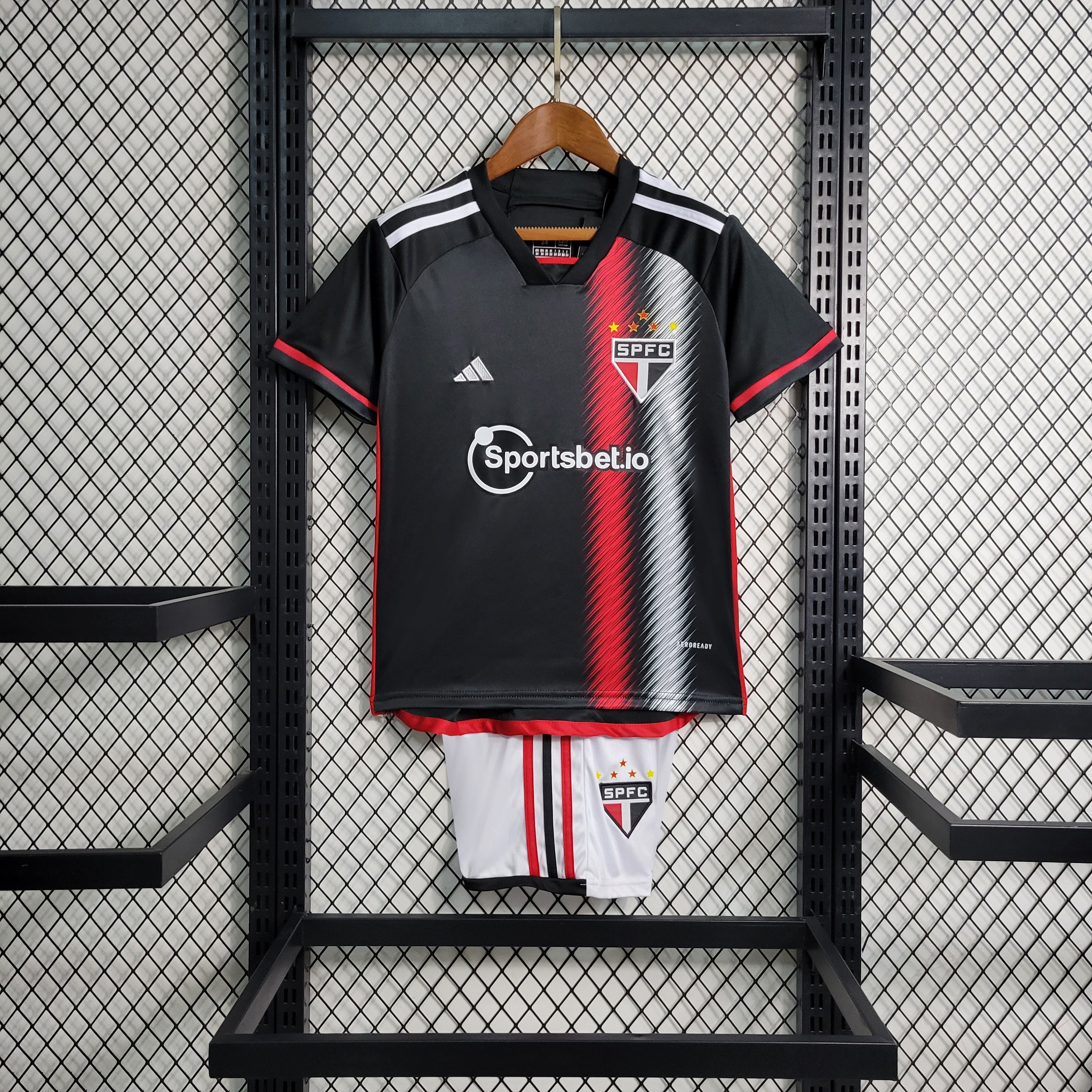Kit infantil São Paulo III 23/24 Preto