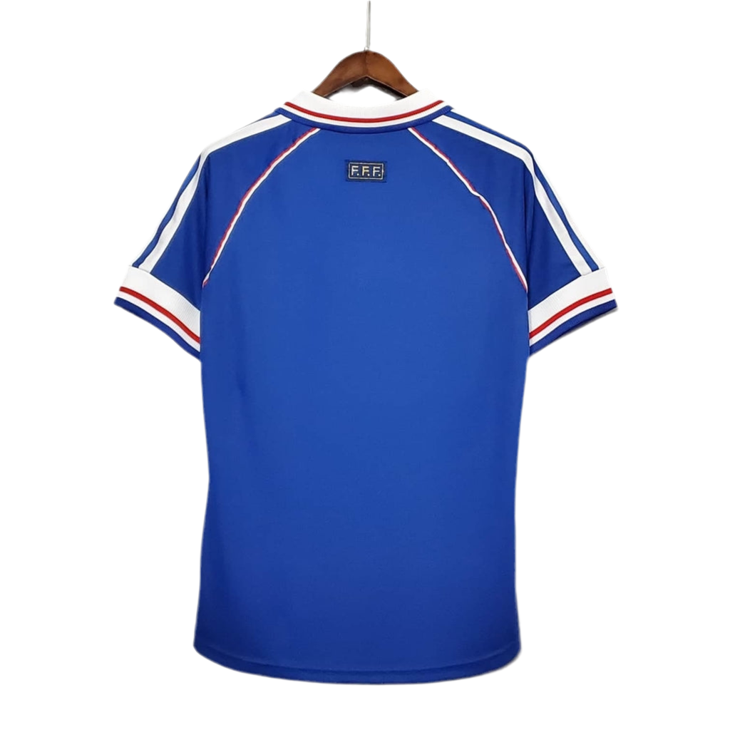 Camisa França Retrô 1998 Azul