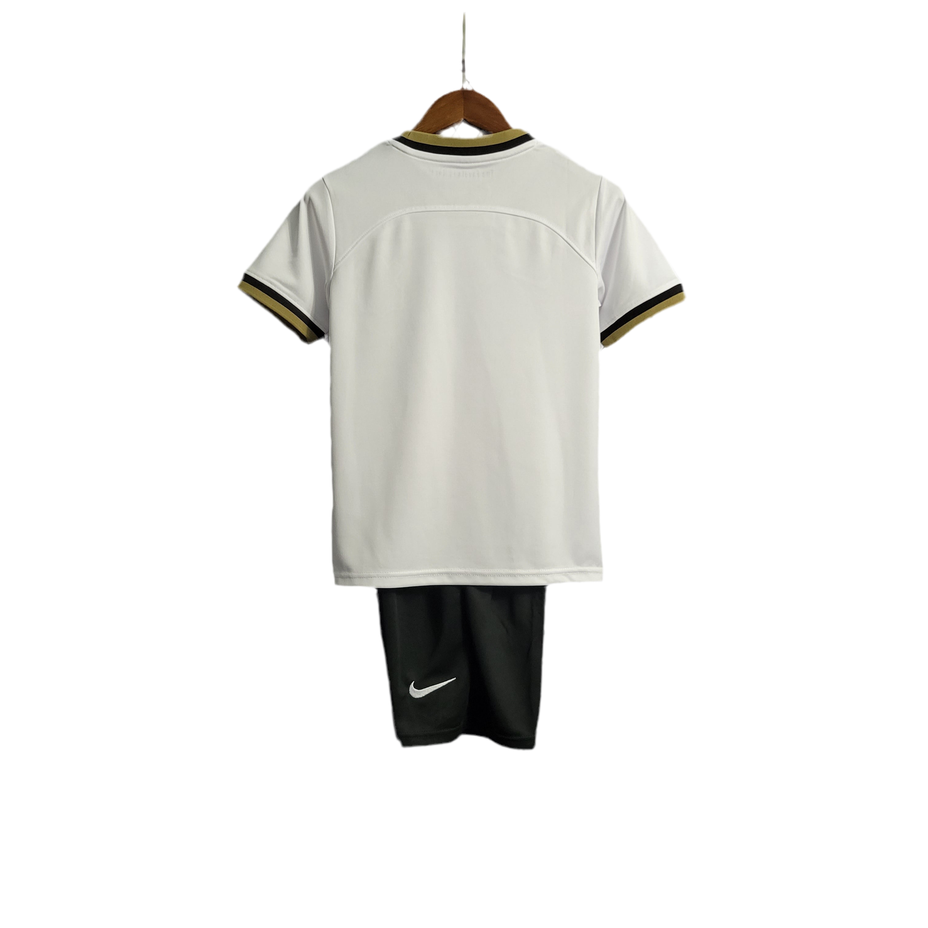 Kit infantil Corinthians I 22/23 Branco+Dourado