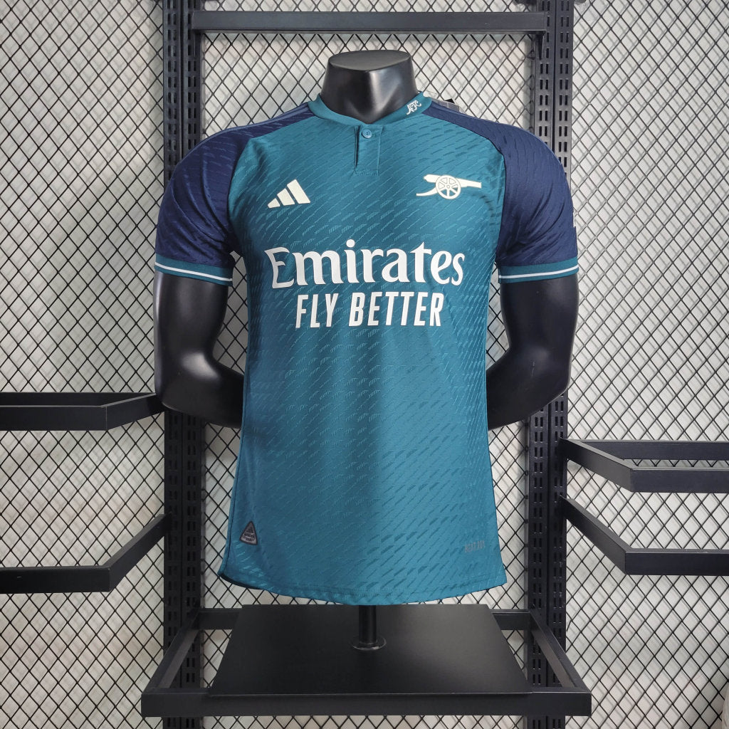 Camisa Arsenal II 23/24 Azul - Masculino Jogador