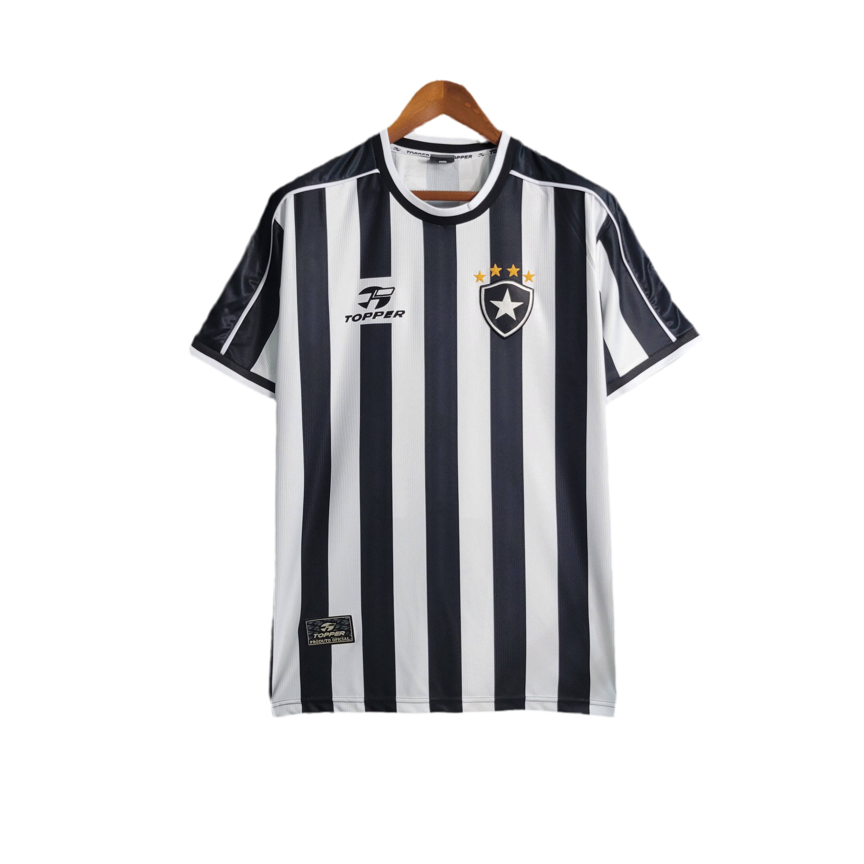 Camisa Botafogo Retrô 1999-2000 - Preta e Branca