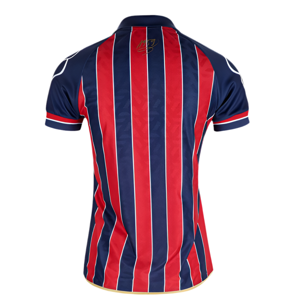 Camisa Feminina Bahia II 22/23 Esquadrão - Vermelha e Azul
