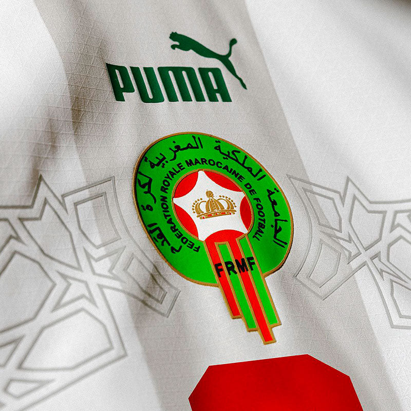 Camisa Seleção Marrocos II 2022 Branco