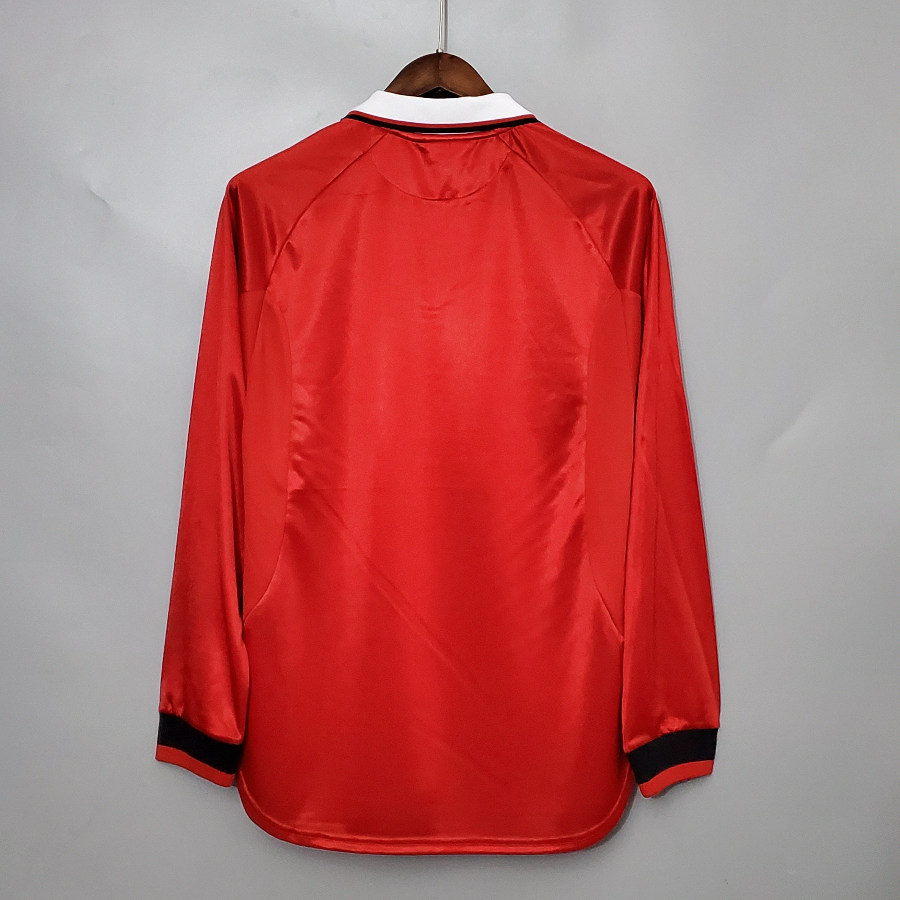 Camisa Manga Longa Manchester United 1999  Vermelho