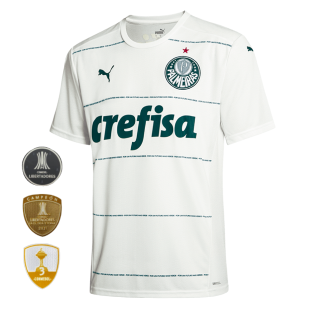 Camisa Palmeiras II [Patch Libertadores] 22/23 Branco