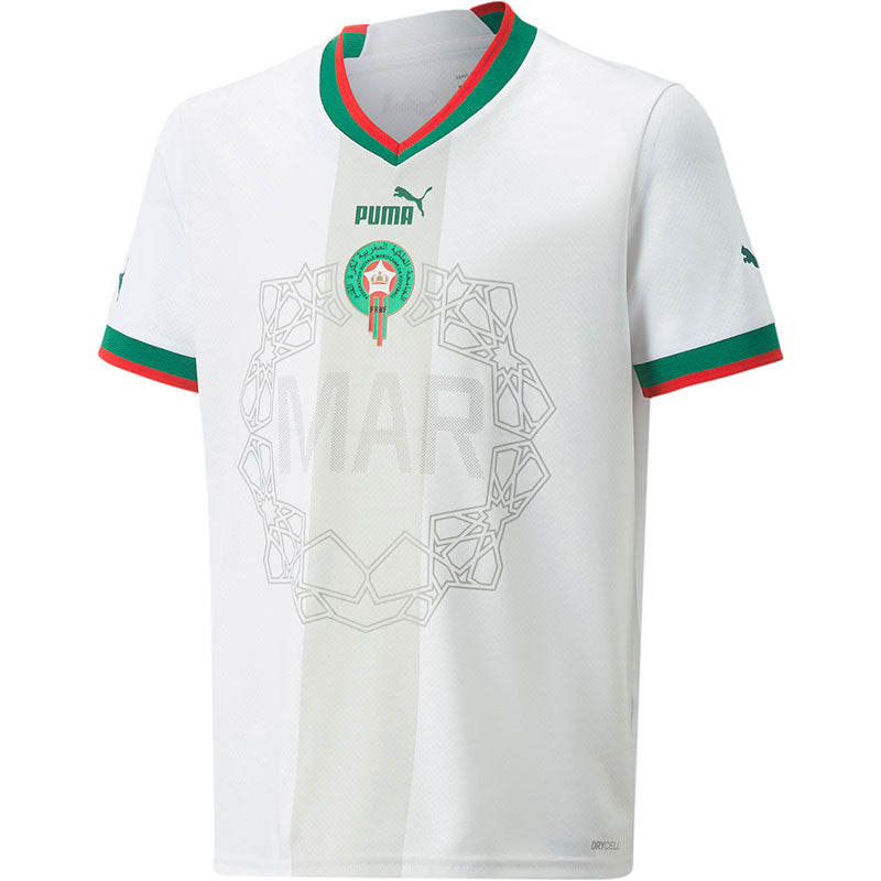 Camisa Seleção Marrocos II 2022 Branco