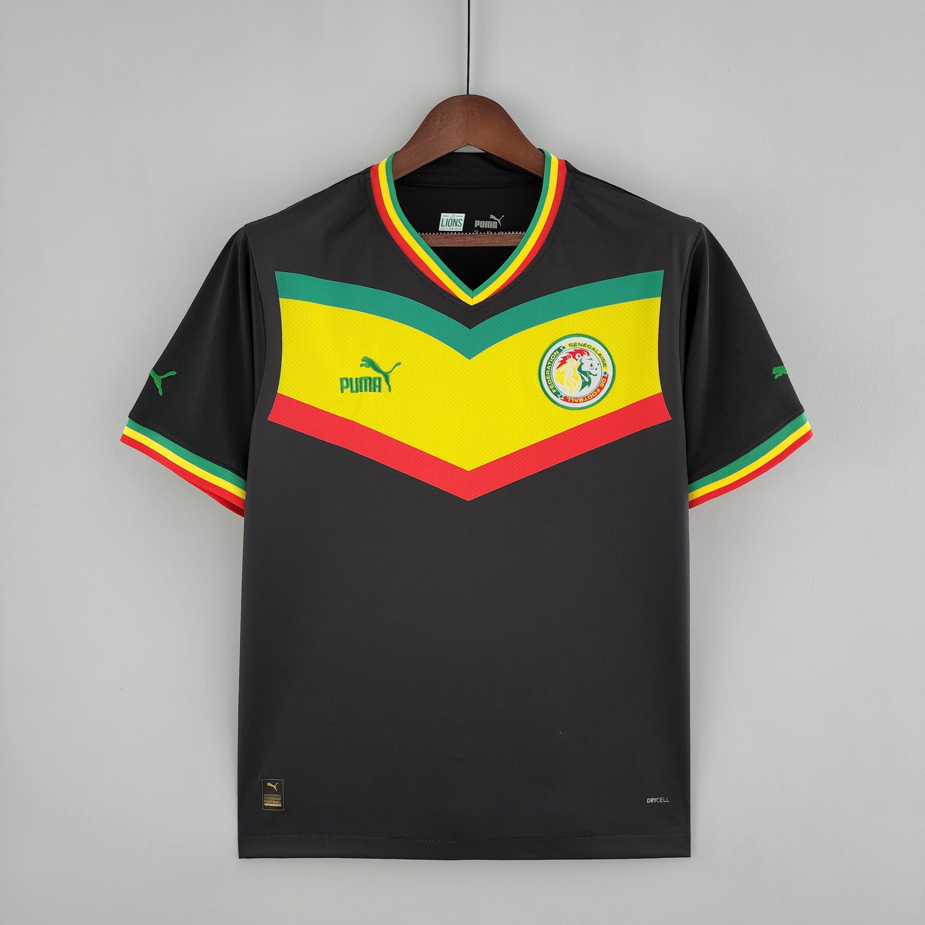 Camisa Seleção Senegal III 22/23 Preto