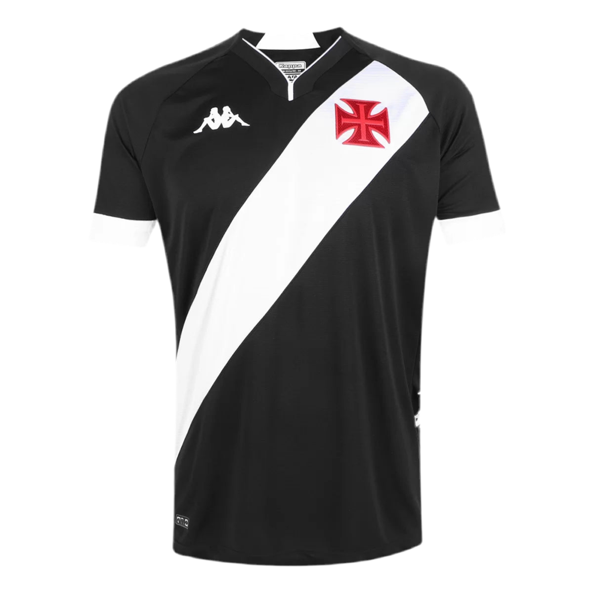 Camisa Vasco I 22/23- Preto com listra Branca