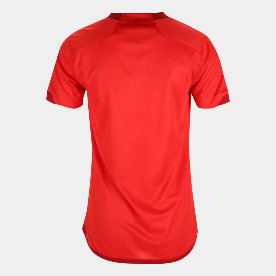 Camisa Feminina Internacional I 23/24 Vermelha