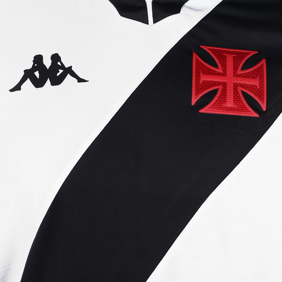 Camisa Vasco II 22/23- Branco com listra Preta