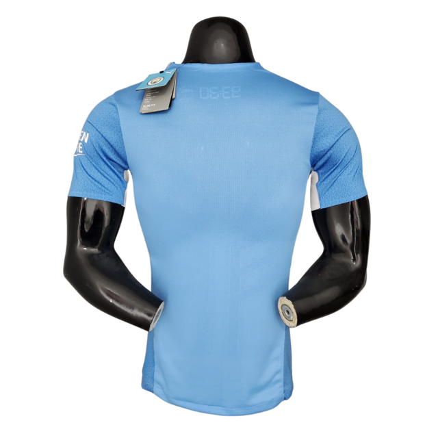Camisa Manchester City I 21/22 - Azul - Masculino Jogador