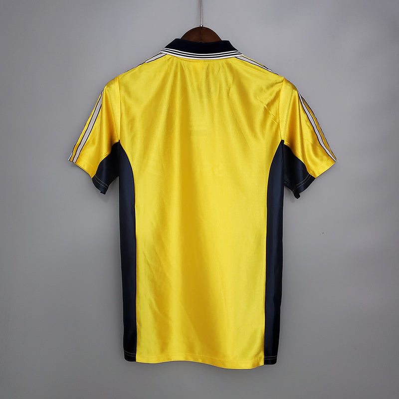 Camisa Marseille Retrô 1998/1999 Amarela