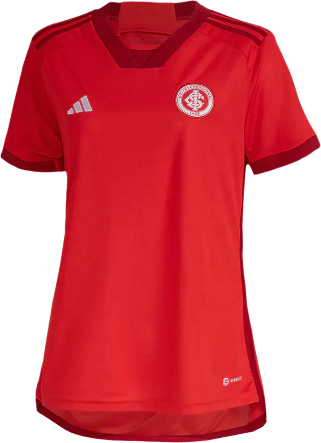 Camisa Feminina Internacional I 23/24 Vermelha